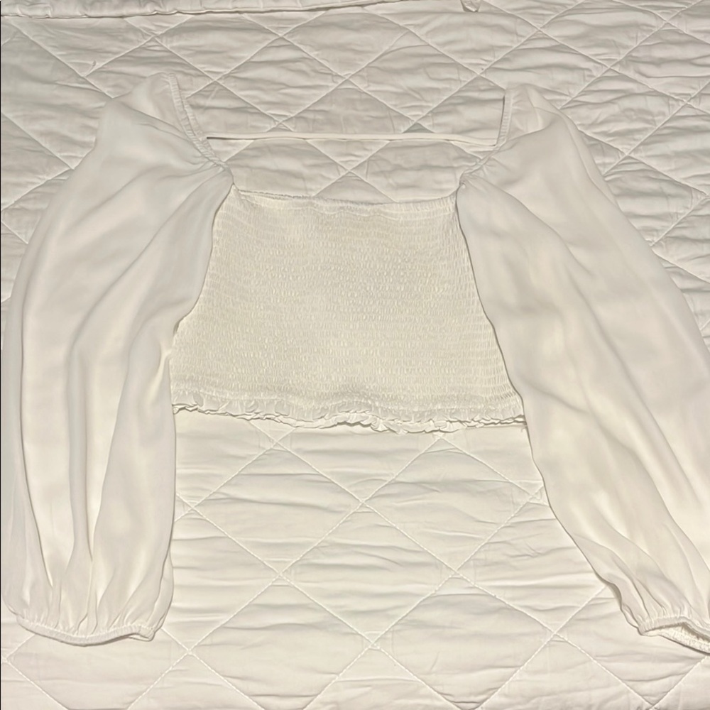 Elegant White Women's Top